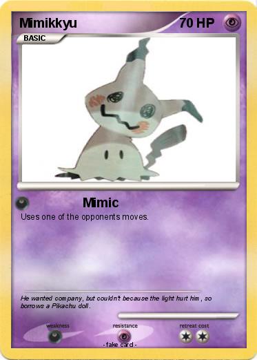 Pokemon Mimikkyu