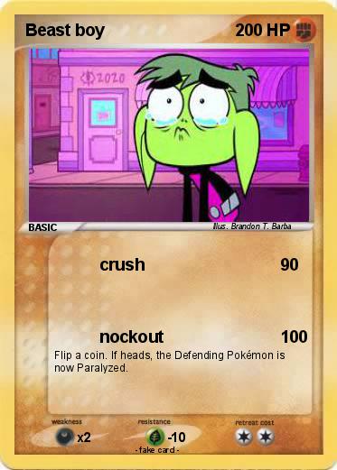 Pokemon Beast boy