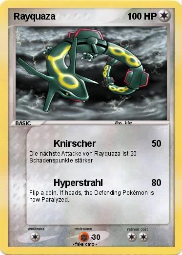 Pokemon Rayquaza