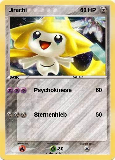 Pokemon Jirachi