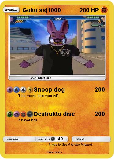 Pokemon Goku ssj1000