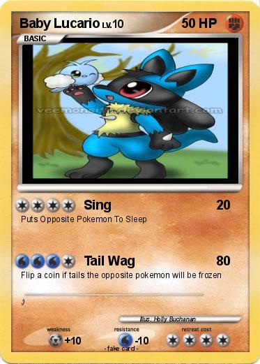 Pokemon Baby Lucario