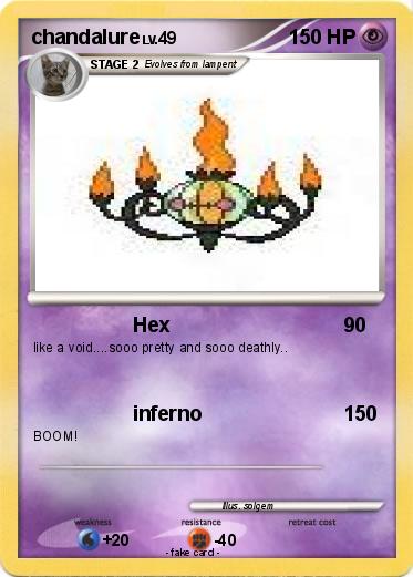 Pokemon chandalure