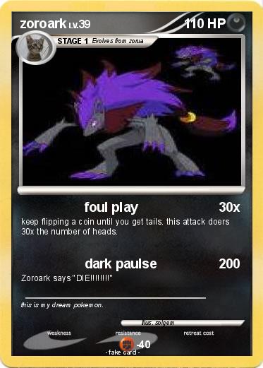 Pokemon zoroark