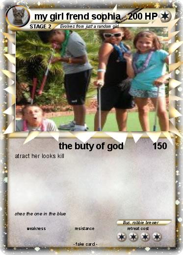 Pokemon my girl frend sophia