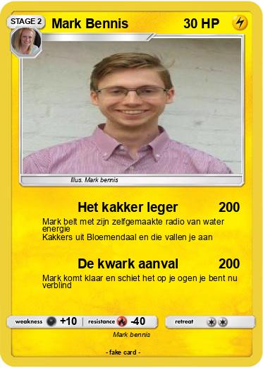 Pokemon Mark Bennis