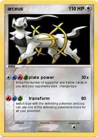 Pokemon arceus