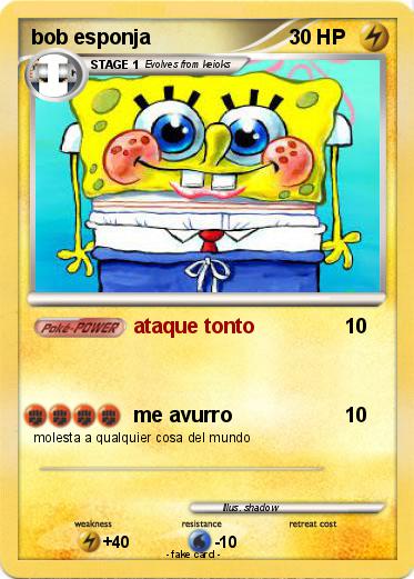 Pokemon bob esponja