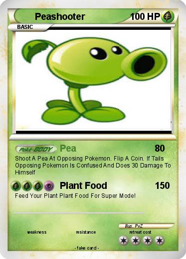 Pokemon Peashooter