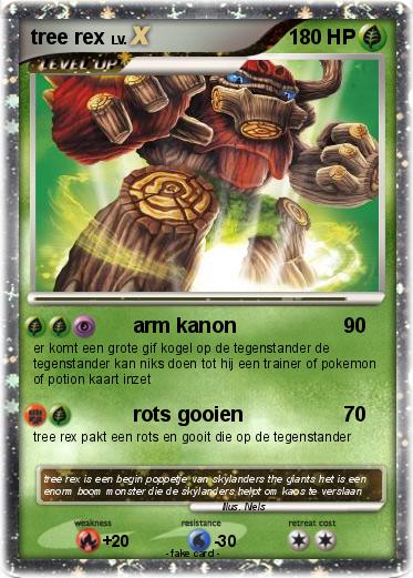 Pokemon tree rex
