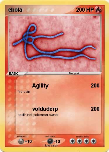 Pokemon ebola