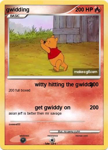 Pokemon gwidding