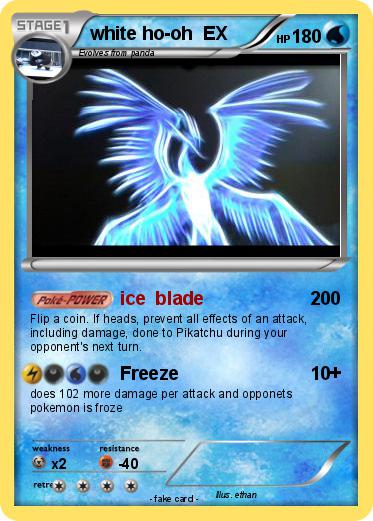 Pokemon white ho-oh  EX