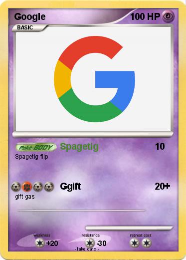 Pokemon Google