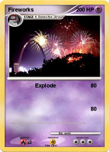 Pokemon Fireworks