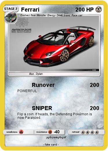 Pokemon Ferrari