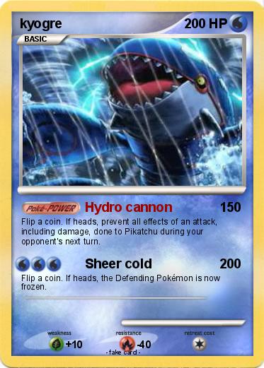 Pokemon kyogre