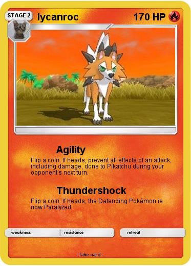 Pokemon lycanroc