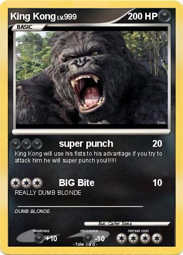 Pokemon King Kong