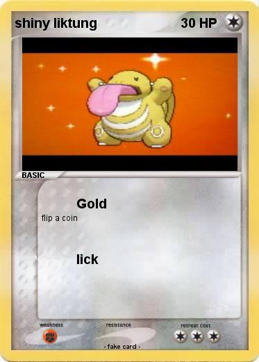 Pokemon shiny liktung
