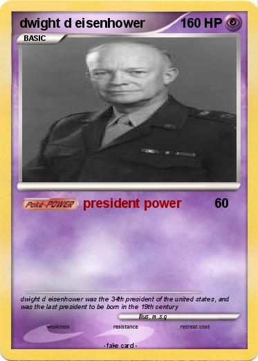 Pokemon dwight d eisenhower