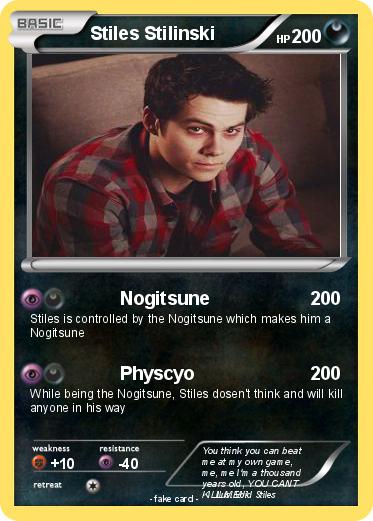 Pokemon Stiles Stilinski