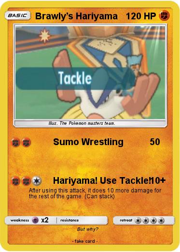 Pokemon Brawly’s Hariyama