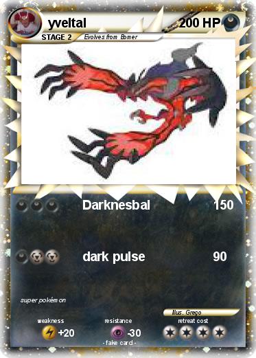 Pokemon yveltal