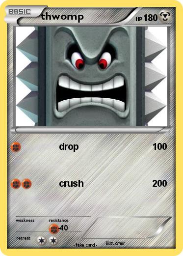 Pokemon thwomp