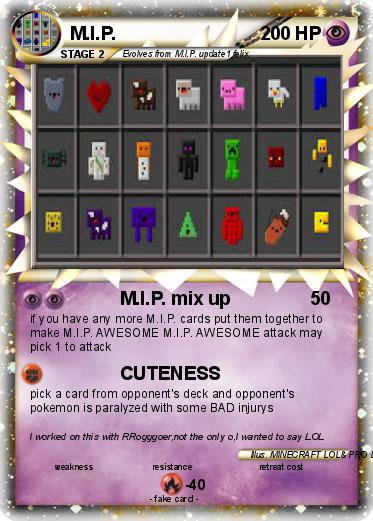 Pokemon M.I.P.