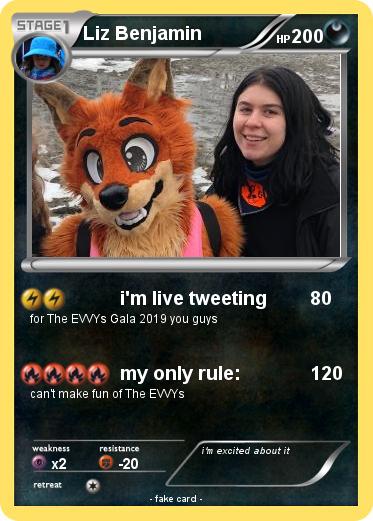 Pokemon Liz Benjamin