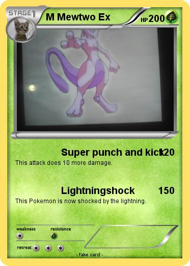 Pokemon M Mewtwo Ex