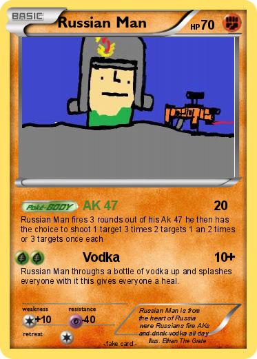 Pokemon Russian Man