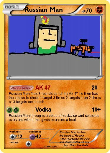 Pokemon Russian Man