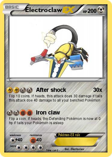 Pokemon Electroclaw