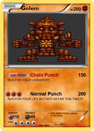 Pokemon Golem