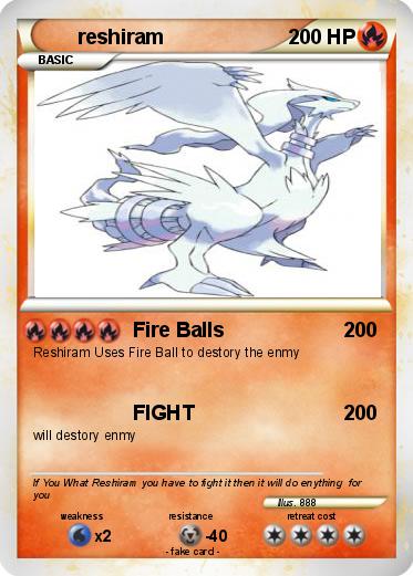 Pokemon reshiram