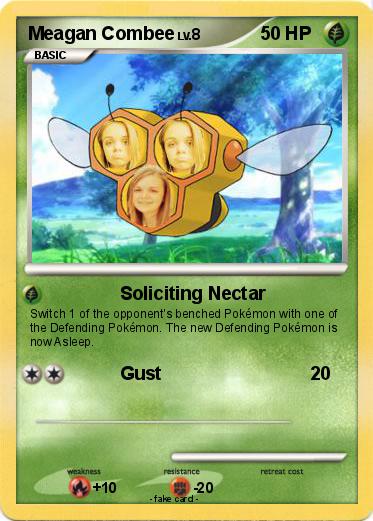 Pokemon Meagan Combee