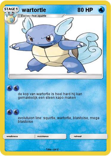 Pokemon wartortle