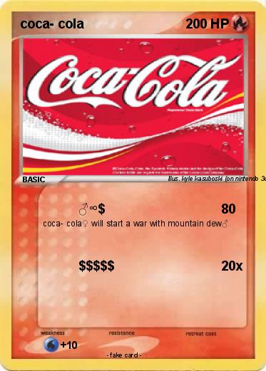Pokemon coca- cola