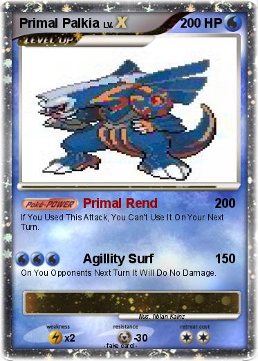 Pokemon Primal Palkia