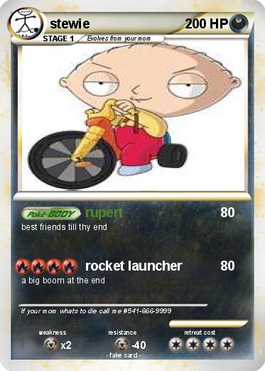 Pokemon stewie