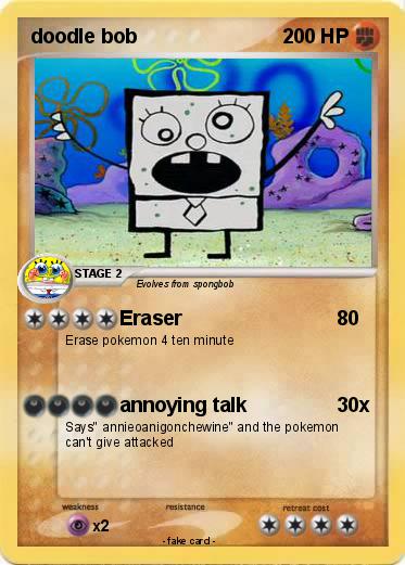 Pokemon doodle bob