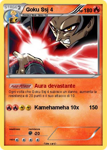 Pokemon Goku Ssj 4