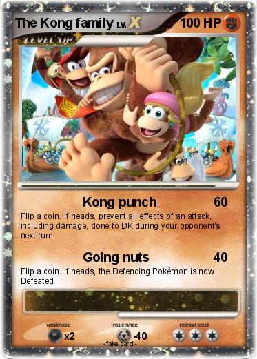 Pokemon The Kong family