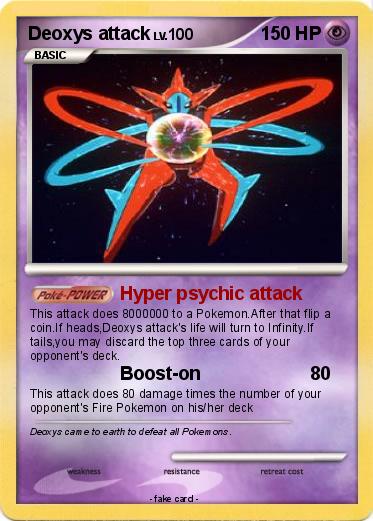 Pokemon Deoxys attack