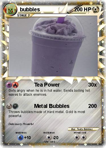 Pokemon bubbles