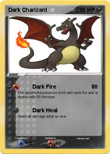 Pokemon Dark Charizard