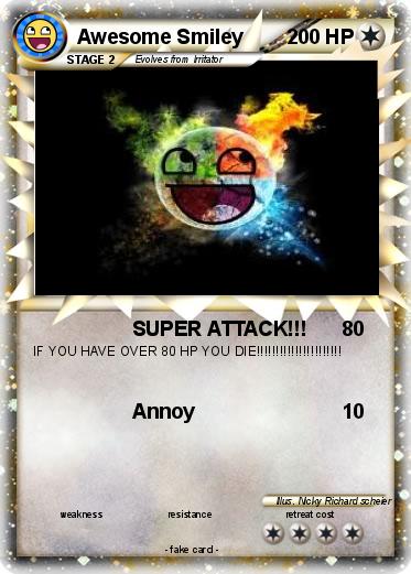 Pokemon Awesome Smiley