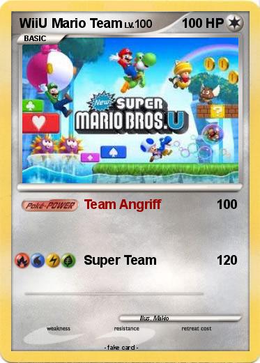 Pokemon WiiU Mario Team